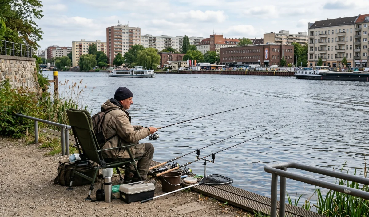 Streetfishing an der Hauptstadt-Ader: Die besten Angelplätze an der Spree in Berlin